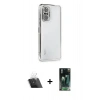 MARSİLYAN™- Redmi Note 10 Pro Kılıf Vadi Minimal - Şeffaf 360 Full Body Arka Koruyucu + Kamera Lens Koruma Cam - SF