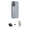 MARSİLYAN™- Redmi Note 10 Pro Kılıf Vadi Minimal - Şeffaf Pasifik Cam Ekran Koruyucu + Kamera Lens Koruma Cam - SF