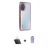 MARSİLYAN™- Redmi Note 10 Pro Kılıf Vadi Minimal - Siyah Joko Magic 5D Cam + Kamera Lens Koruma Cam - SF