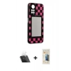 MARSİLYAN™- Redmi Note 11 Kılıf Odak Klasik Serisi - Siyah 6D Mat Seramik Hayalet Nano Ekran Koruyucu + Kamera Lens Koruma Cam - SF