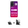 MARSİLYAN™- Redmi Note 11 Kılıf Siluet Çizgi Koleksiyonu - Şeffaf Temperli Cam Ekran Koruyucu + Kamera Lens Koruma Cam - SF