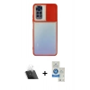MARSİLYAN™- Redmi Note 11 Kılıf Vadi Çizgi - Şeffaf Royal Nano Ekran Koruyucu + Şeffaf Kamera Lens Koruma Cam