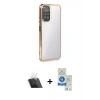 MARSİLYAN™- Redmi Note 11 Kılıf Vadi Minimal - Şeffaf Royal Nano Ekran Koruyucu + Kamera Lens Koruma Cam - SF
