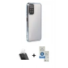 MARSİLYAN™- Redmi Note 11 Kılıf Vadi Minimal - Şeffaf Royal Nano Ekran Koruyucu + Kamera Lens Koruma Cam - SF
