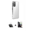 MARSİLYAN™- Redmi Note 11 Kılıf Vadi Minimal - Şeffaf Temperli Cam Ekran Koruyucu + Kamera Lens Koruma Cam - SF