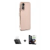 MARSİLYAN™- Redmi Note 11 Kılıf Yankı Serisi - Şeffaf Temperli Cam Ekran Koruyucu + Kamera Lens Koruma Cam - SF