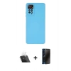 MARSİLYAN™- Redmi Note 11 Pro Kılıf Ahenk Serisi - Siyah 3D Antistatik Hayalet Cam Ekran Koruyucu + Kamera Lens Koruma Cam - SF