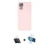 MARSİLYAN™- Redmi Note 11 Pro Kılıf Ahenk Serisi - Siyah 3D Antistatik Seramik Nano Ekran Koruyucu + Kamera Lens Koruma Cam - SF