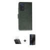 MARSİLYAN™- Redmi Note 11 Pro Kılıf Siluet Işık Serisi - Siyah 3D Antistatik Hayalet Cam Ekran Koruyucu + Kamera Lens Koruma Cam - SF