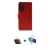 MARSİLYAN™- Redmi Note 11 Pro Kılıf Siluet Işık Serisi - Siyah 3D Antistatik Seramik Nano Ekran Koruyucu + Kamera Lens Koruma Cam - SF