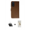 MARSİLYAN™- Redmi Note 11 Pro Kılıf Siluet Işık Serisi - Siyah Mat Seramik Nano Ekran Koruyucu + Kamera Lens Koruma Cam - SF
