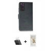 MARSİLYAN™- Redmi Note 11 Pro Kılıf Siluet Işık Serisi - Siyah Mat Seramik Nano Ekran Koruyucu + Kamera Lens Koruma Cam - SF