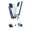 MARSİLYAN™- Redmi Note 11 Pro Kılıf Ufuk Klasik - Siyah 3D Antistatik Seramik Nano Ekran Koruyucu + Kamera Lens Koruma Cam - SF