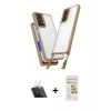 MARSİLYAN™- Redmi Note 11 Pro Kılıf Ufuk Klasik - Siyah Mat Seramik Nano Ekran Koruyucu + Kamera Lens Koruma Cam - SF