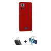 MARSİLYAN™- Redmi Note 11 Pro Kılıf Vadi Çizgi Prime - Siyah 3D Antistatik Cam Ekran Koruyucu + Kamera Lens Koruma Cam - SF