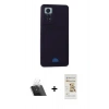 MARSİLYAN™- Redmi Note 11 Pro Kılıf Vadi Çizgi Prime - Siyah Mat Seramik Nano Ekran Koruyucu + Kamera Lens Koruma Cam - SF