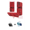 MARSİLYAN™- Redmi Note 11 Pro Kılıf Vadi Form Prime - Siyah 3D Antistatik Cam Ekran Koruyucu + Kamera Lens Koruma Cam - SF