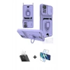 MARSİLYAN™- Redmi Note 11 Pro Kılıf Vadi Form Prime - Siyah 3D Antistatik Cam Ekran Koruyucu + Kamera Lens Koruma Cam - SF