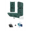 MARSİLYAN™- Redmi Note 11 Pro Kılıf Vadi Form Prime - Siyah 3D Antistatik Cam Ekran Koruyucu + Kamera Lens Koruma Cam - SF