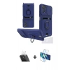 MARSİLYAN™- Redmi Note 11 Pro Kılıf Vadi Form Prime - Siyah 3D Antistatik Cam Ekran Koruyucu + Kamera Lens Koruma Cam - SF