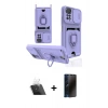 MARSİLYAN™- Redmi Note 11 Pro Kılıf Vadi Form Prime - Siyah 3D Antistatik Hayalet Cam Ekran Koruyucu + Kamera Lens Koruma Cam - SF
