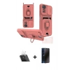 MARSİLYAN™- Redmi Note 11 Pro Kılıf Vadi Form Prime - Siyah 3D Antistatik Hayalet Cam Ekran Koruyucu + Kamera Lens Koruma Cam - SF