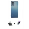 MARSİLYAN™- Redmi Note 11 Pro Kılıf Vadi Minimal - Şeffaf Pasifik Cam Ekran Koruyucu + Şeffaf Kamera Lens Koruma Cam