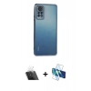 MARSİLYAN™- Redmi Note 11 Pro Kılıf Vadi Minimal - Siyah 3D Antistatik Seramik Nano Ekran Koruyucu + Kamera Lens Koruma Cam - SF