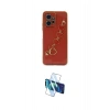 MARSİLYAN™- Redmi Note 12 4G Kılıf Nova Işık Prime - Siyah 3D Antistatik Cam Ekran Koruyucu