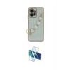 MARSİLYAN™- Redmi Note 12 4G Kılıf Nova Işık Prime - Siyah 3D Antistatik Cam Ekran Koruyucu