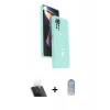 MARSİLYAN™- Redmi Note 12 Pro 4G Kılıf İz Işık Koleksiyonu - Siyah Joko Magic 5D Cam + Kamera Lens Koruma Cam - SF