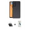 MARSİLYAN™- Redmi Note 12 Pro 4G Kılıf Kıvılcım Işık Serisi - Şeffaf Pasifik Cam Ekran Koruyucu + Kamera Lens Koruma Cam - SF