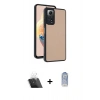 MARSİLYAN™- Redmi Note 12 Pro 4G Kılıf Kıvılcım Işık Serisi - Siyah Joko Magic 5D Cam + Kamera Lens Koruma Cam - SF