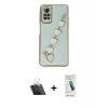 MARSİLYAN™- Redmi Note 12 Pro 4G Kılıf Nova Işık Prime - Şeffaf Pasifik Cam Ekran Koruyucu + Kamera Lens Koruma Cam - SF