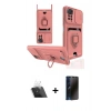 MARSİLYAN™- Redmi Note 12 Pro 4G Kılıf Vadi Form Prime - Siyah 3D Antistatik Hayalet Cam Ekran Koruyucu + Kamera Lens Koruma Cam - SF