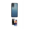 MARSİLYAN™- Redmi Note 12 Pro 4G Kılıf Vadi Minimal - Siyah 3D Antistatik Mat Seramik Nano Ekran Koruyucu