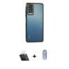 MARSİLYAN™- Redmi Note 12 Pro 4G Kılıf Vadi Minimal - Siyah Joko Magic 5D Cam + Kamera Lens Koruma Cam - SF