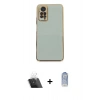 MARSİLYAN™- Redmi Note 12 Pro 4G Kılıf Yankı Serisi - Siyah Joko Magic 5D Cam + Kamera Lens Koruma Cam - SF