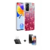 MARSİLYAN™- Redmi Note 12 Pro 4G Kılıf Zirve Modern Prime - Siyah 3D Antistatik Mat Seramik Nano Ekran Koruyucu + Kamera Lens Koruma Cam - SF