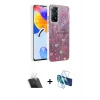 MARSİLYAN™- Redmi Note 12 Pro 4G Kılıf Zirve Modern Prime - Siyah 3D Antistatik Seramik Nano Ekran Koruyucu + Kamera Lens Koruma Cam - SF
