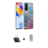 MARSİLYAN™- Redmi Note 12 Pro 4G Kılıf Zirve Modern Prime - Siyah Joko Magic 5D Cam + Kamera Lens Koruma Cam - SF
