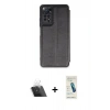 MARSİLYAN™- Redmi Note 12 Pro 4G Kılıf Zirve Yansıma Serisi - Şeffaf Pasifik Cam Ekran Koruyucu + Kamera Lens Koruma Cam - SF