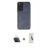 MARSİLYAN™- Redmi Note 12 Pro 4G Kılıf Zirve Yansıma Serisi - Şeffaf Pasifik Cam Ekran Koruyucu + Kamera Lens Koruma Cam - SF