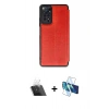 MARSİLYAN™- Redmi Note 12 Pro 4G Kılıf Zirve Yansıma Serisi - Siyah 3D Antistatik Cam Ekran Koruyucu + Kamera Lens Koruma Cam - SF