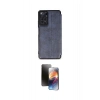MARSİLYAN™- Redmi Note 12 Pro 4G Kılıf Zirve Yansıma Serisi - Siyah 3D Antistatik Mat Seramik Nano Ekran Koruyucu