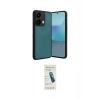 MARSİLYAN™- Redmi Note 13 4G Kılıf Kıvılcım Işık Serisi - Şeffaf Pasifik Cam Ekran Koruyucu