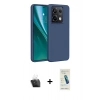 MARSİLYAN™- Redmi Note 13 4G Kılıf Kozmos Yansıma Özel Seri - Şeffaf Pasifik Cam Ekran Koruyucu + Kamera Lens Koruma Cam - SF