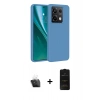MARSİLYAN™- Redmi Note 13 4G Kılıf Kozmos Yansıma Özel Seri - Siyah 6D Antistatik Mat Seramik Hayalet Nano Ekran Koruyucu + Kamera Lens Koruma Cam - SF