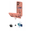 MARSİLYAN™- Redmi Note 13 4G Kılıf Vadi Form Prime - Siyah 3D Antistatik Seramik Nano Ekran Koruyucu + Kamera Lens Koruma Cam - SF
