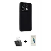 MARSİLYAN™- Redmi Note 13 Pro 4G Kılıf Atlas Minimal Prime - Şeffaf Pasifik Cam Ekran Koruyucu + Kamera Lens Koruma Cam - SF